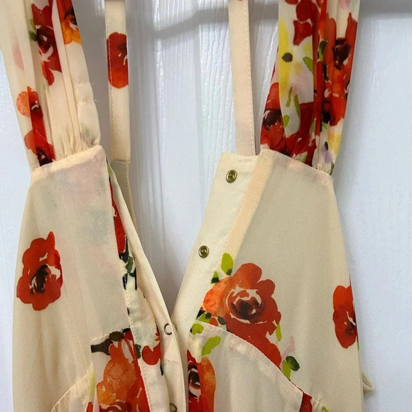! House of Harlow 1960 x REVOLVE Bloom Dress in Neutral small - Picture 4 of 9